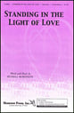 Standing in the Light of Love Three-Part Mixed choral sheet music cover